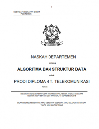 Hanjar Algoritma dan Struktur Data Prodi Telkommil