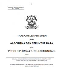 Hanjar Algoritma Dan Struktur Data Prodi Telkommil