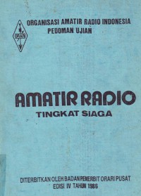 Amatir Radio Tingkat Siaga