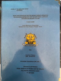 Image of Rancang Bangun Sistem Monitoring Kegiatan Peledakan Berbasis ESP32CAM pada Latihan Serangan Munisi Tajam