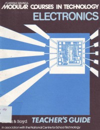 Schools Council-Modular Courses In technology-Electronics