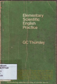 Elementary Scientific English Practice