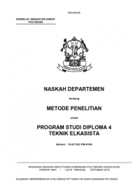 Image of E-Book Hanjar Metode Penelitian Prodi Elkasista