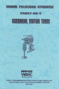 Modul Pelatihan Otomotif Paket No.4-Overhaul Motor Teori