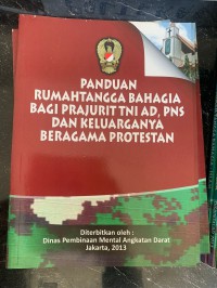 Image of Panduan Rumah Tangga Bahagia Prajurit TNI AD, PNS, dan Keluarganya Beragama Kristen Protestan