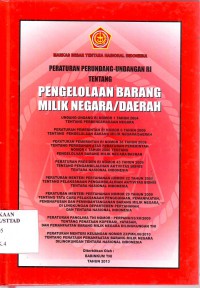 Pengelolaan Barang Milik Negara/Daerah