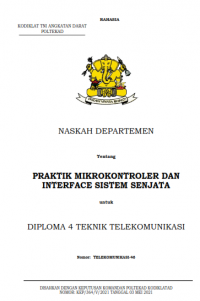 E-Book Hanjar Praktik Mikrokontroler Dan Interface Sistem Senjata Prodi Telkommil