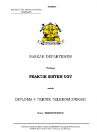 Image of E-Book Hanjar Praktik Sistem UGV Prodi Telkommil