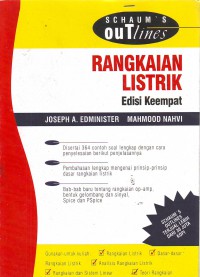 Image of Schaum`s Outlines - Rangkaian Listrik