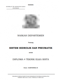 E-Book Hanjar Sistem Hidrolik Prodi Elkasista