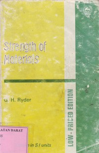 Strength of Materials: Low-Priced Edition