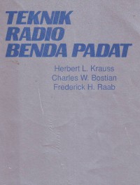 Image of Teknik Radio Benda Padat