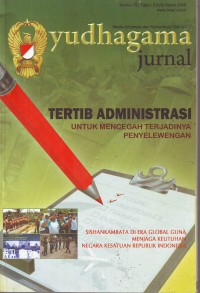 Jurnal Yudhagama: Tertib Administrasi