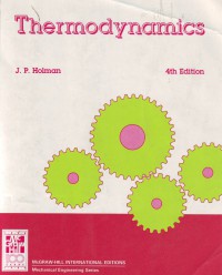 Thermodynamics-An Introductory Text for Engineering Students