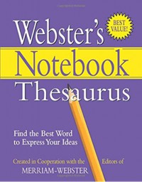 Webster`s Notebook Thesaurus