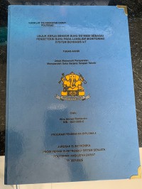 Image of Unjuk Kerja Sensor Suhu DS18B20 Sebagai Pendeteksi Suhu pada Landslide Monitoring System Berbasis IoT