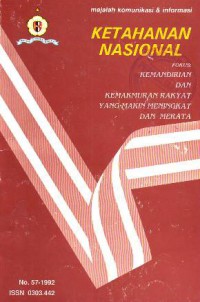 Majalah Komunikasi & Informasi-Ketahanan Nasional No.57
