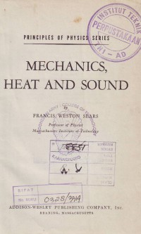 Mechanics, Heat and Sound