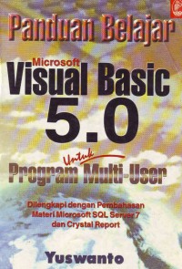 Panduan Belajar Microsoft Visual Basic 5.0 Program untuk Multi-User