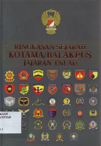 Ringkasan Sejarah Kotama/Balakpus Jajaran TNI AD