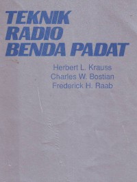Teknik Radio Benda Padat